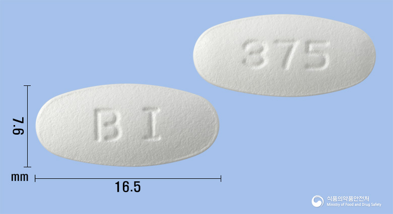 바이크라정375mg(아목시실린·클라불란산칼륨)