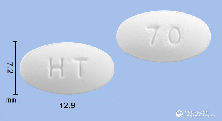 알레드론정70mg(알렌드론산나트륨삼수화물)